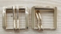 Perangkat Keras Anti Brass Pin Belt Buckle 10mm-40mm Tebal Warna Campuran